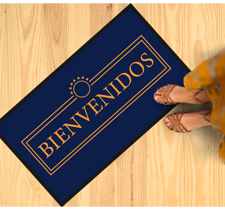 모던 효과 비닐 카펫 환영합니다 - TenStickers