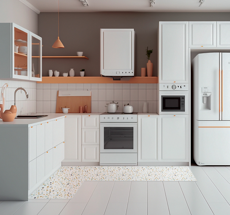 북유럽 스타일 테라 조 텍스처 카펫 - TenStickers