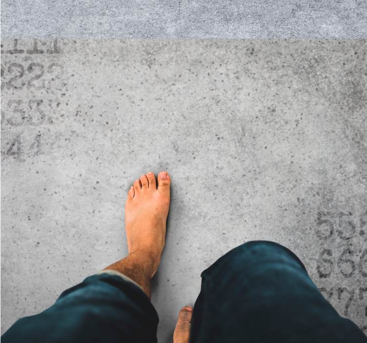 비닐 카펫 스톤 효과 숫자 돌 질감 - TenStickers