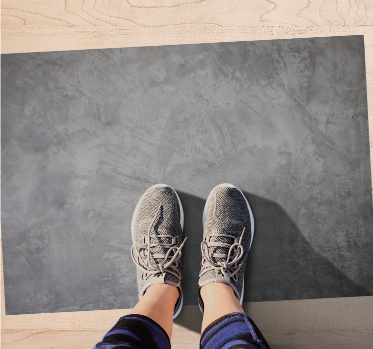 소박한 스타일 회색 패턴 질감 카펫 - TenStickers