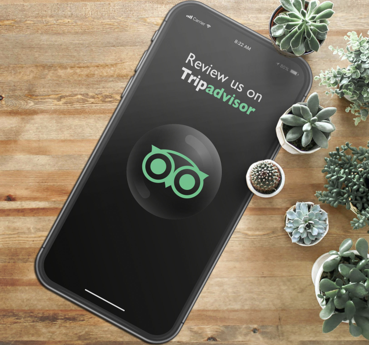 비닐 카펫 세일 중 트립어드바이저에 리뷰 남겨주세요 - TenStickers