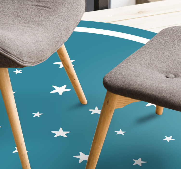 별이있는 비닐 카펫 별의 모티브 - TenStickers