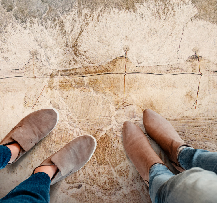 비닐 카펫 스톤 효과 자연석 질감 - TenStickers