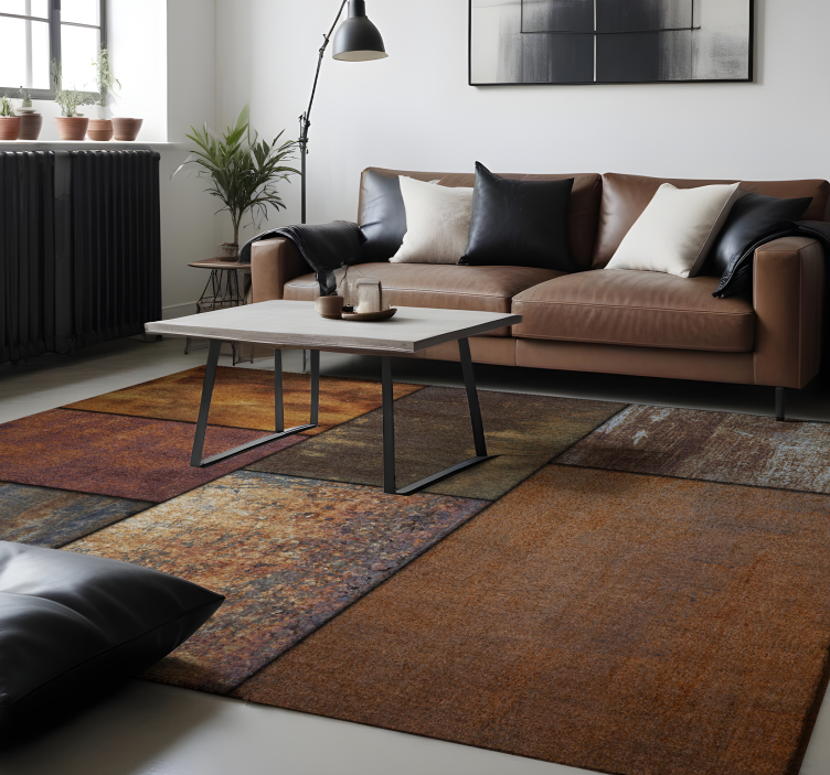 비닐 카펫 스톤 효과 소박한 돌의 우아함 - TenStickers