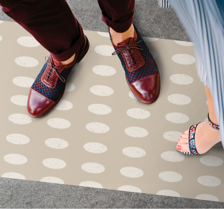 비닐 카펫 정리 얼룩무늬 - TenStickers