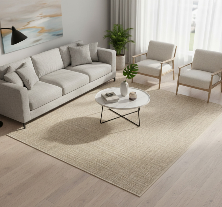 비닐 카펫 기타 텍스처 베이지 패브릭 효과 - TenStickers