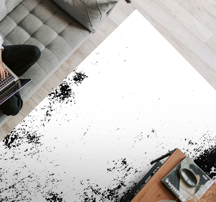 비닐 카펫 정리 대비 그런지 스타일 - TenStickers