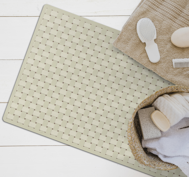 비닐 카펫 정리 짠 질감 - TenStickers