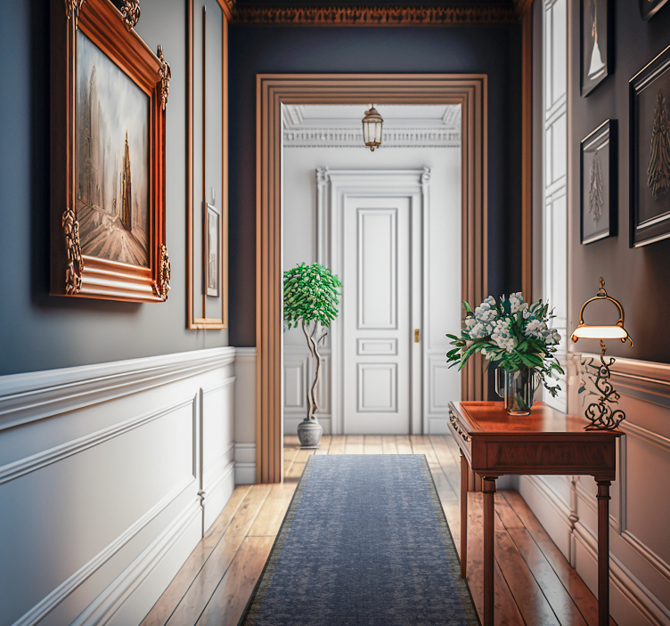 비닐 카펫 벤디미아 번지 오리지널 블루 - TenStickers