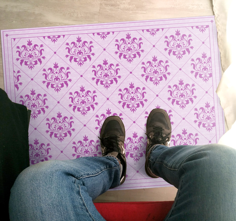 비닐 카펫 벤디미아 화려한 다마스크 패턴 - TenStickers