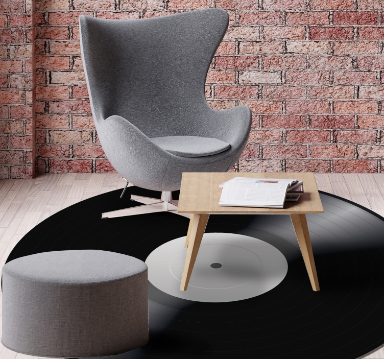 비닐 레코드 빈티지 비닐 깔개 - TenStickers