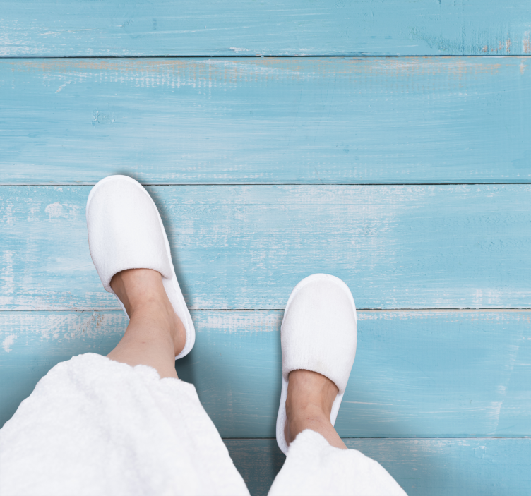 우드 효과 비닐 카펫 고민된 판자 효과 - TenStickers