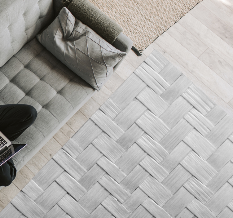 나무 판자 3d 플레이크 텍스처 나무 비닐 깔개 - TenStickers