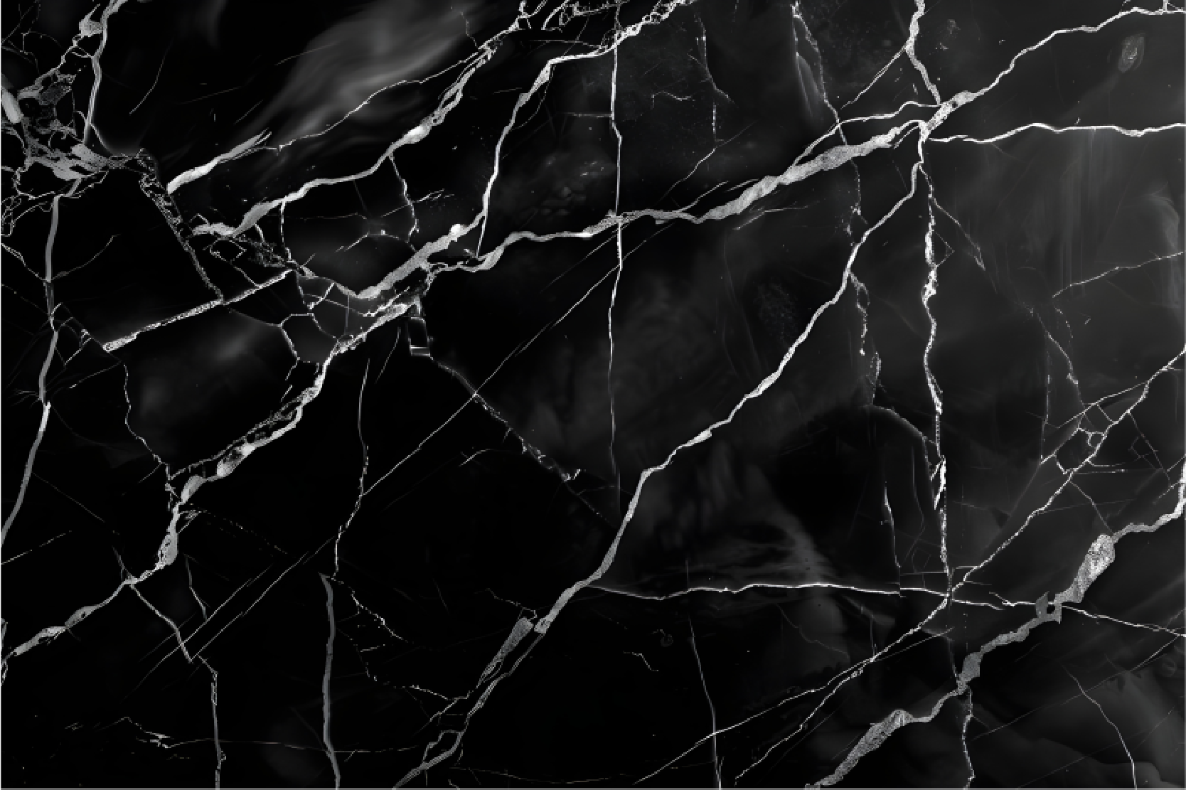 비닐 카펫 블랙 대리석 모양 - TenStickers