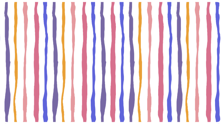 욕실용 비닐 카펫 다채로운 넓은 줄무늬 - TenStickers