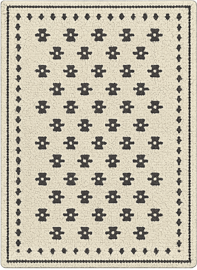 거실용 비닐 깔개 꽃 모자이크 - TenStickers