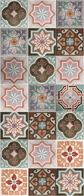 비닐 주방 카펫 피아스트렐린 시칠리아네 - TenStickers