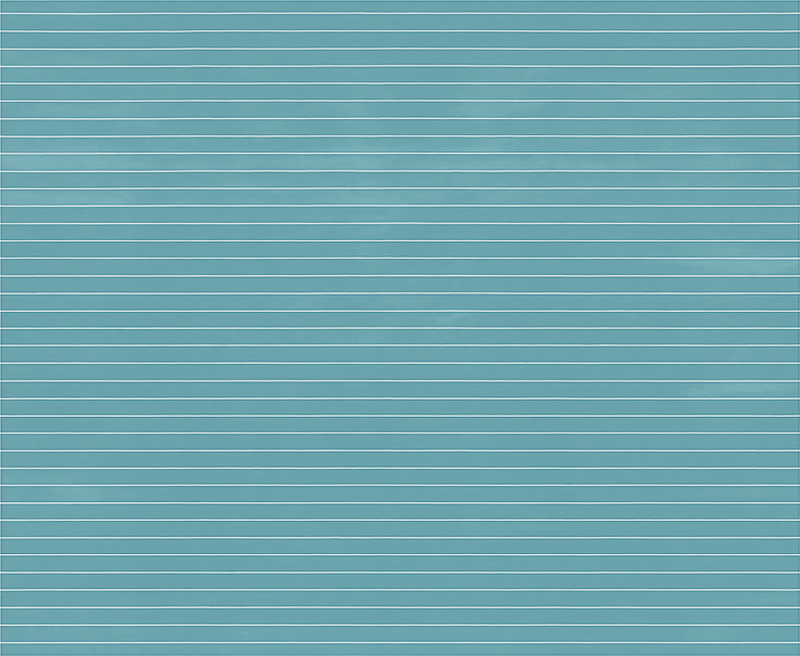 파란색 비닐 카펫 가로 줄무늬 디자인 - TenStickers