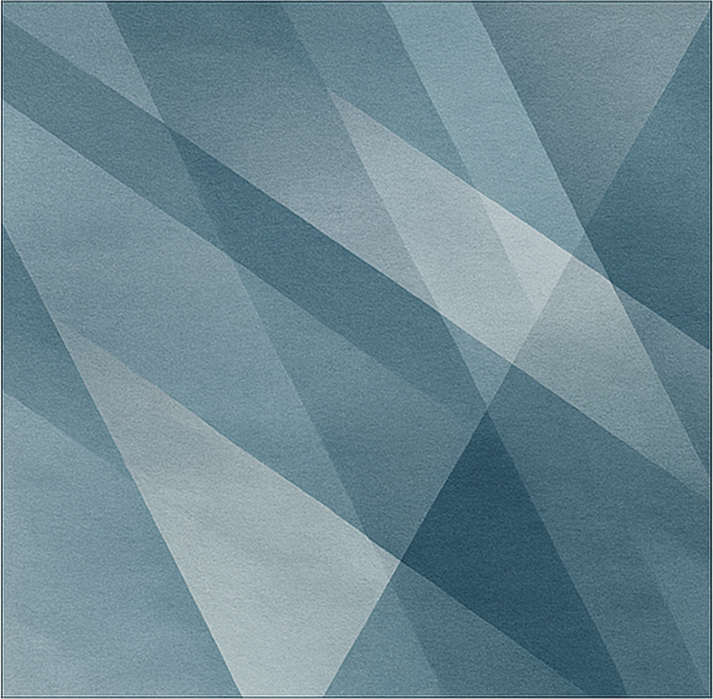 레스토랑용 비닐 카펫 추상적인 기하학적 그라데이션 - TenStickers