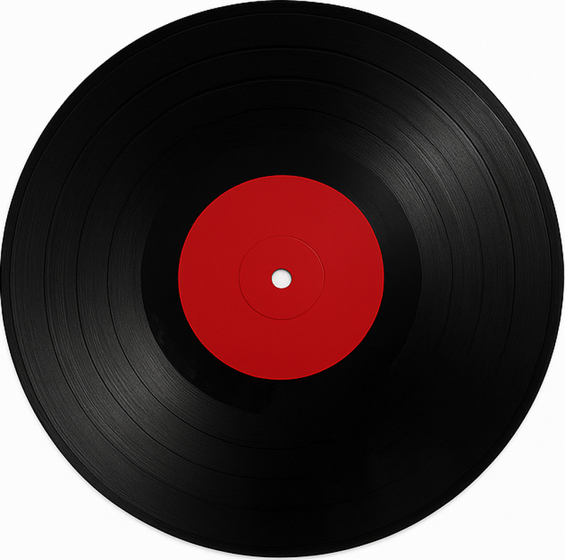 레스토랑용 비닐 카펫 거대한 비닐 음반 - TenStickers