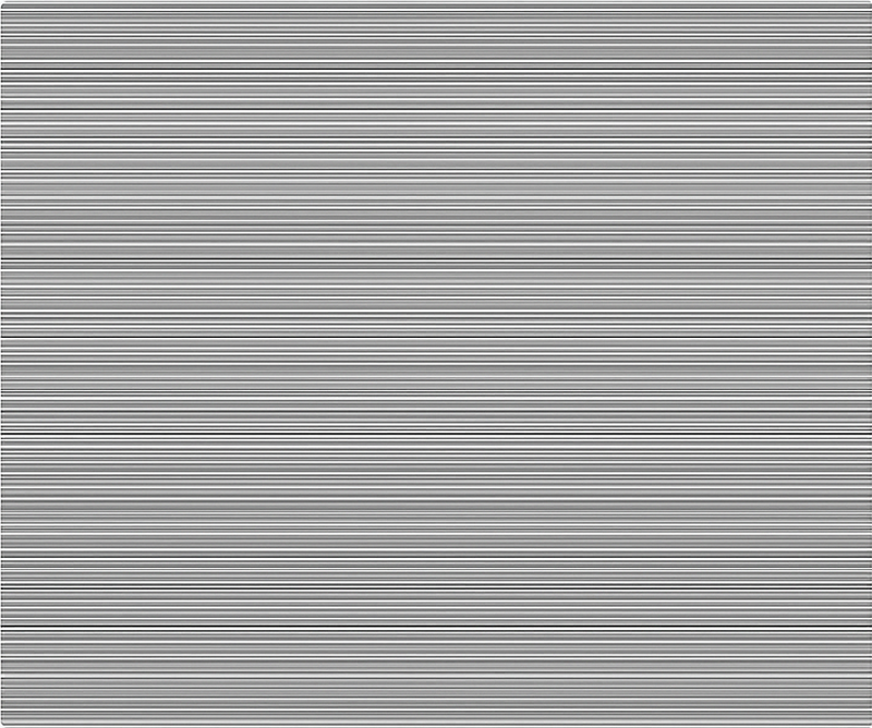 비닐 주방 카펫 회색 얇은 줄무늬 - TenStickers