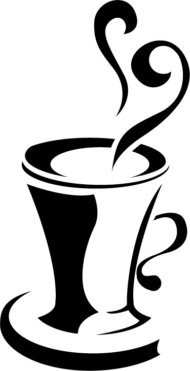 비닐 주방 카펫 사랑이 담긴 커피 - TenStickers