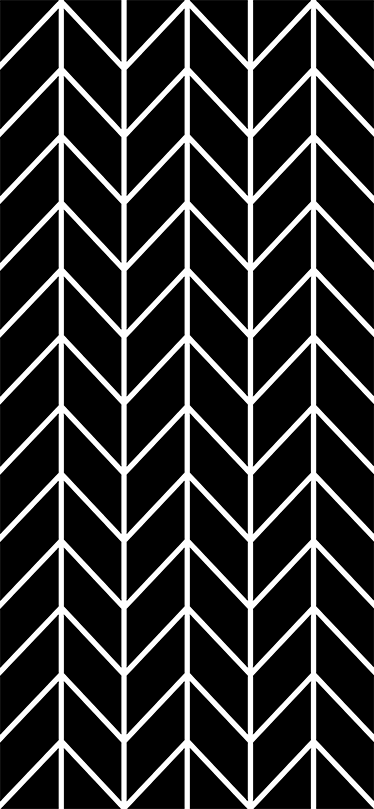 욕실용 비닐 카펫 기하학적 화살표 디자인 - TenStickers