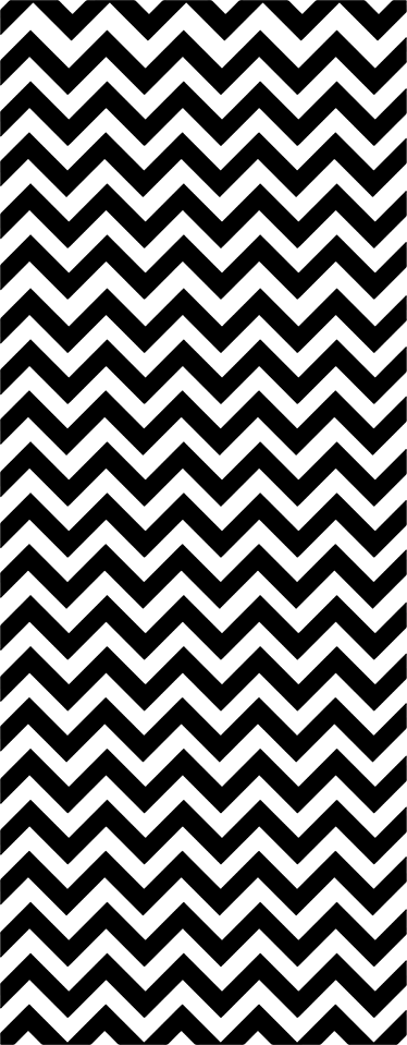 욕실용 비닐 카펫 삼각형 선 디자인 - TenStickers