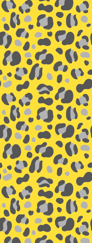 애니멀 프린트 비닐 카펫 팬톤 레오파드 프린트 - TenStickers