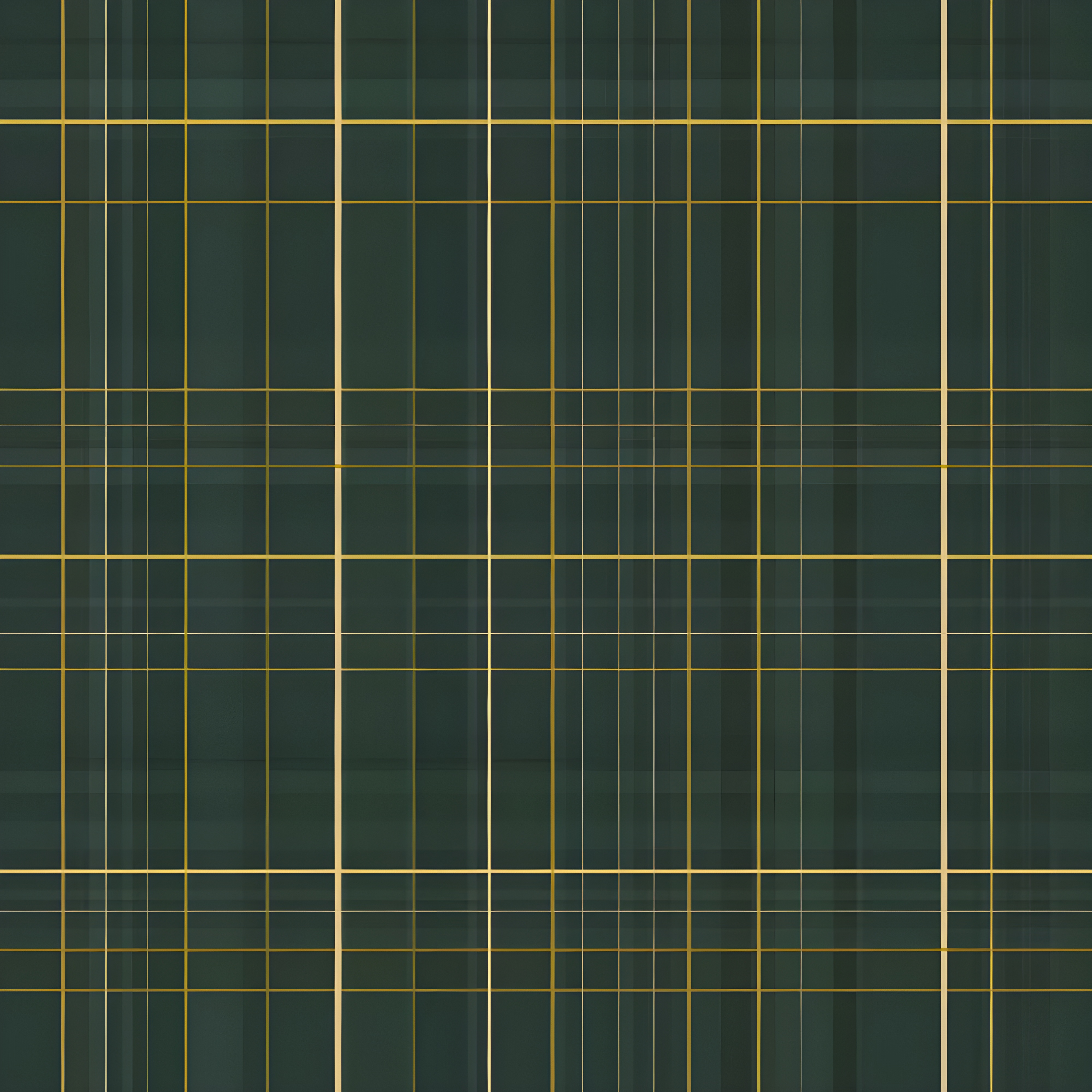 기하학적 효과 비닐 카펫 다크 그린 스코틀랜드 패턴 - TenStickers