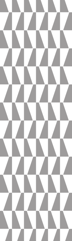 침실용 비닐 카펫 회색 삼각형 - TenStickers