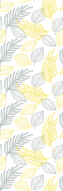 침실용 비닐 카펫 팬톤 리프스 - TenStickers