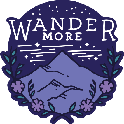 비닐 카펫 자연 산에서의 하이킹 - TenStickers