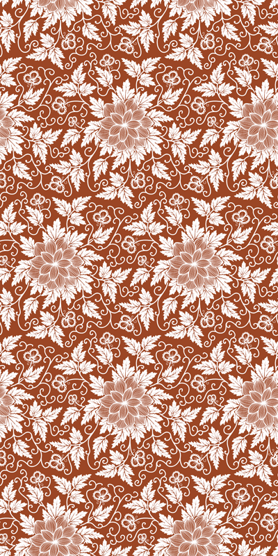 비닐 카펫 자연 식물 구성 창작 - TenStickers