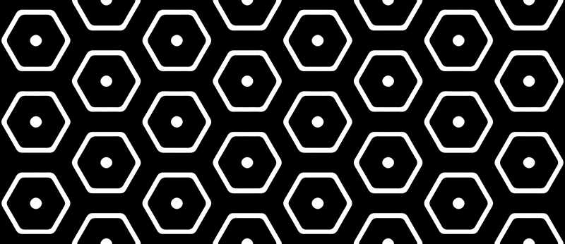 기하학적 효과 비닐 카펫 미니멀리즘 기하학 패턴 - TenStickers