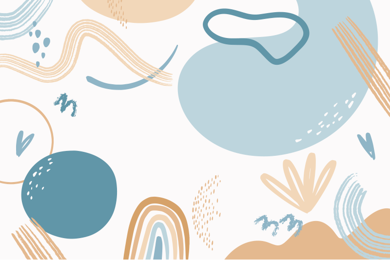 기하학적 효과 비닐 카펫 색상 모양 - TenStickers