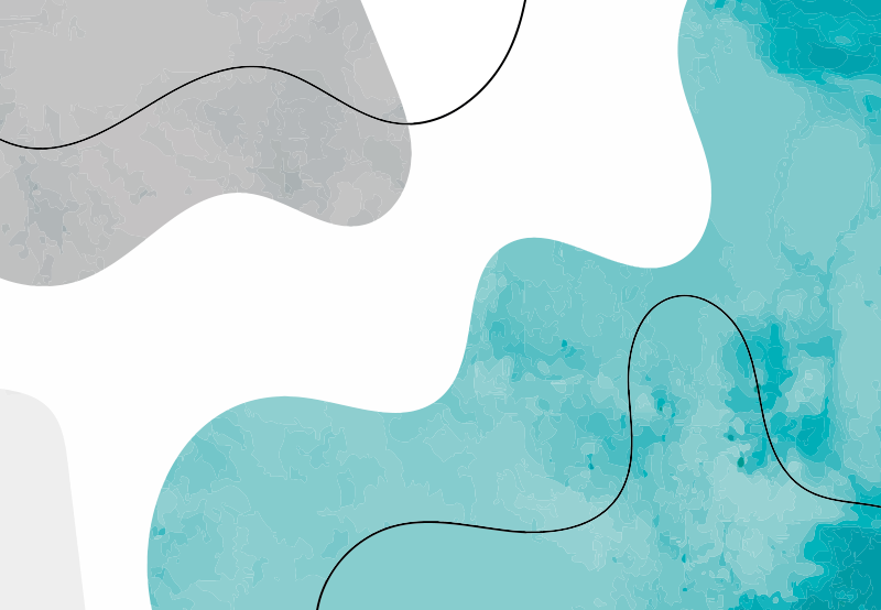 기하학적 효과 비닐 카펫 수채화 모양 - TenStickers