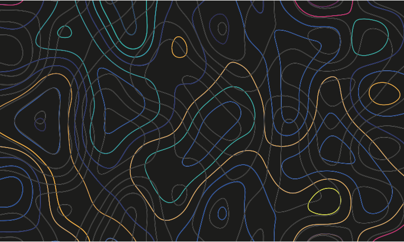 기하학적 효과 비닐 카펫 다채로운 도형 - TenStickers