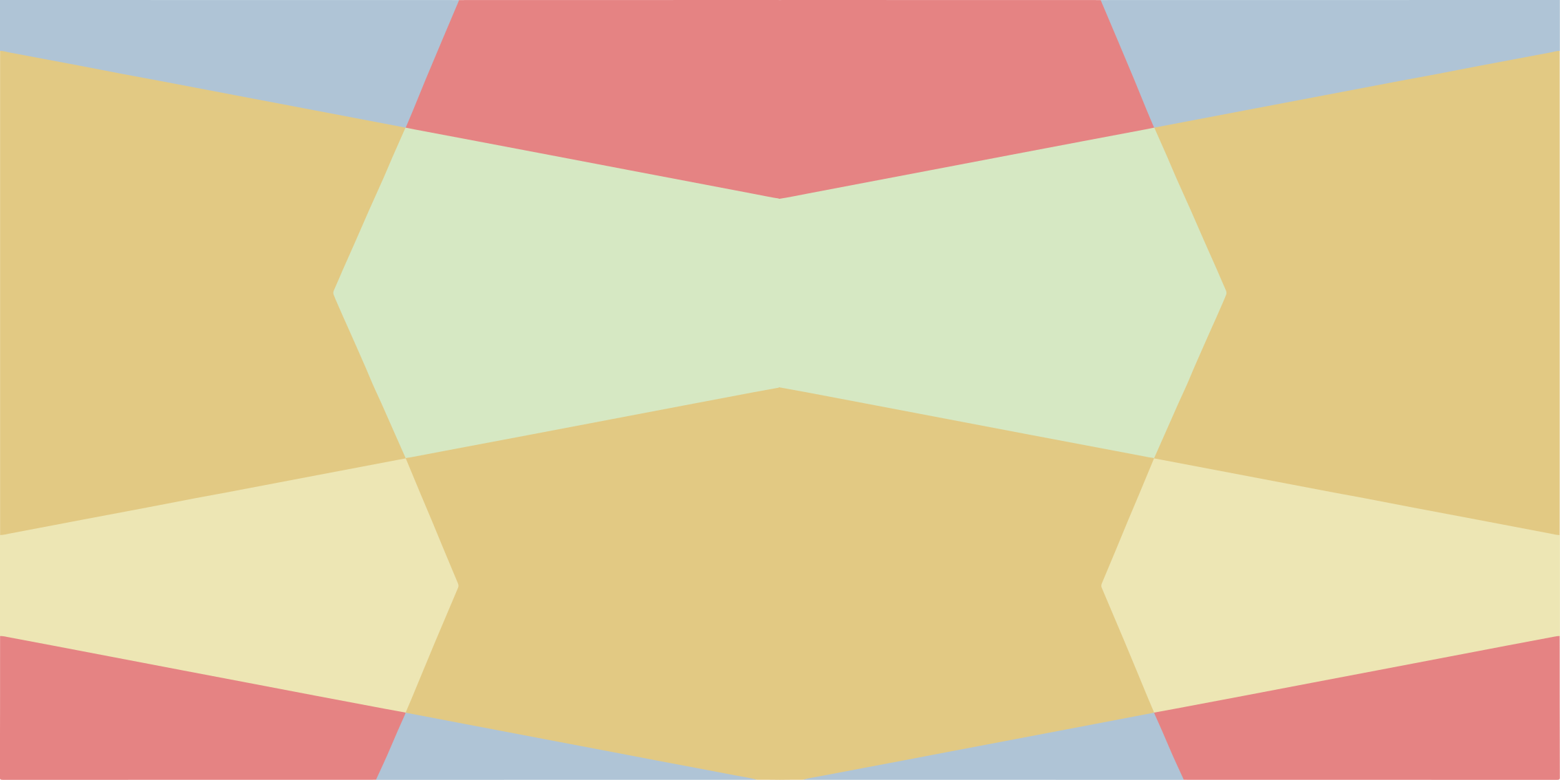 기하학적 효과 비닐 카펫 파스텔 기하학적 색상 블록 - TenStickers