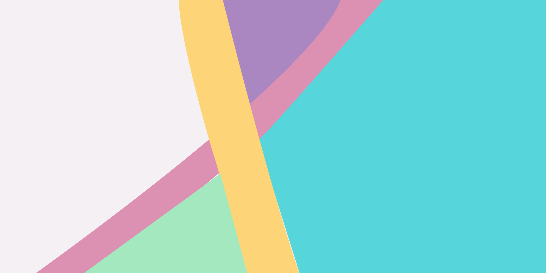 기하학적 효과 비닐 카펫 다채로운 배경 색 블록 - TenStickers