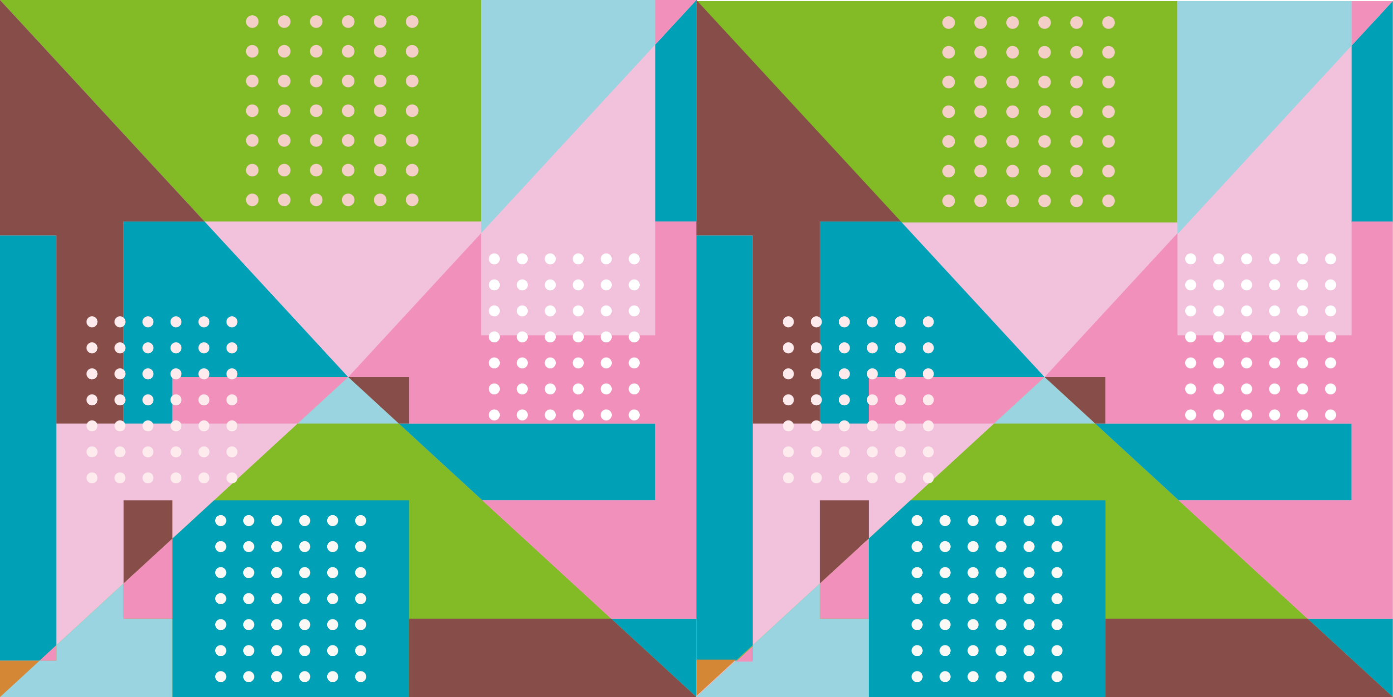 기하학적 효과 비닐 카펫 파스텔 기하학 패턴 - TenStickers