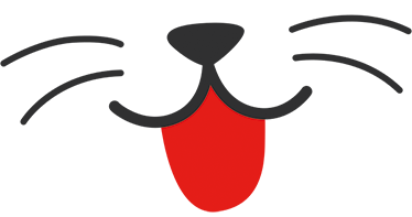 어린 이용 비닐 카펫 고양이 입과 코 스티커 - TenStickers