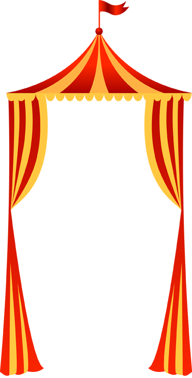 어린 이용 비닐 카펫 어린이 서커스 입구 디자인 - TenStickers