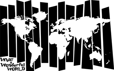 세계 지도 비닐 카펫 빈티지 세계지도 비닐 - TenStickers