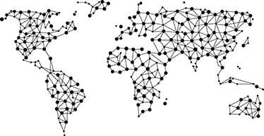 세계 지도 비닐 카펫 세계지도 디자인 카펫 - TenStickers