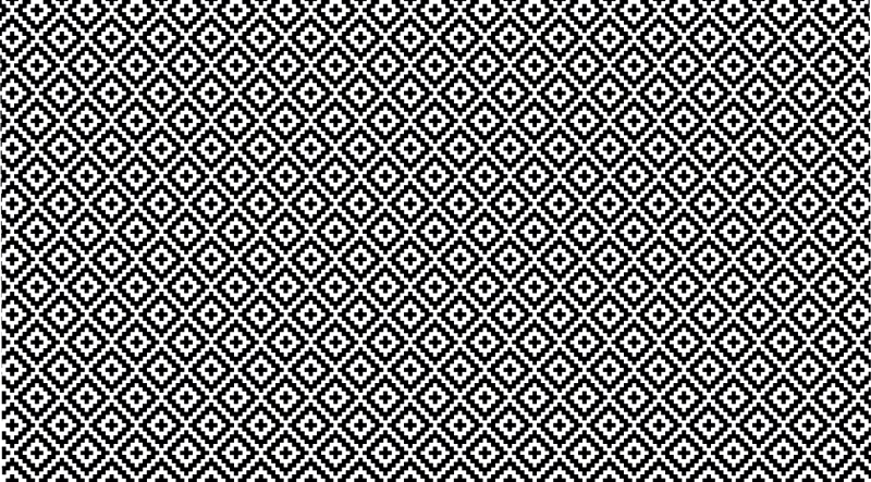 부족 광장 기하학적 민족 비닐 깔 개 - TenStickers