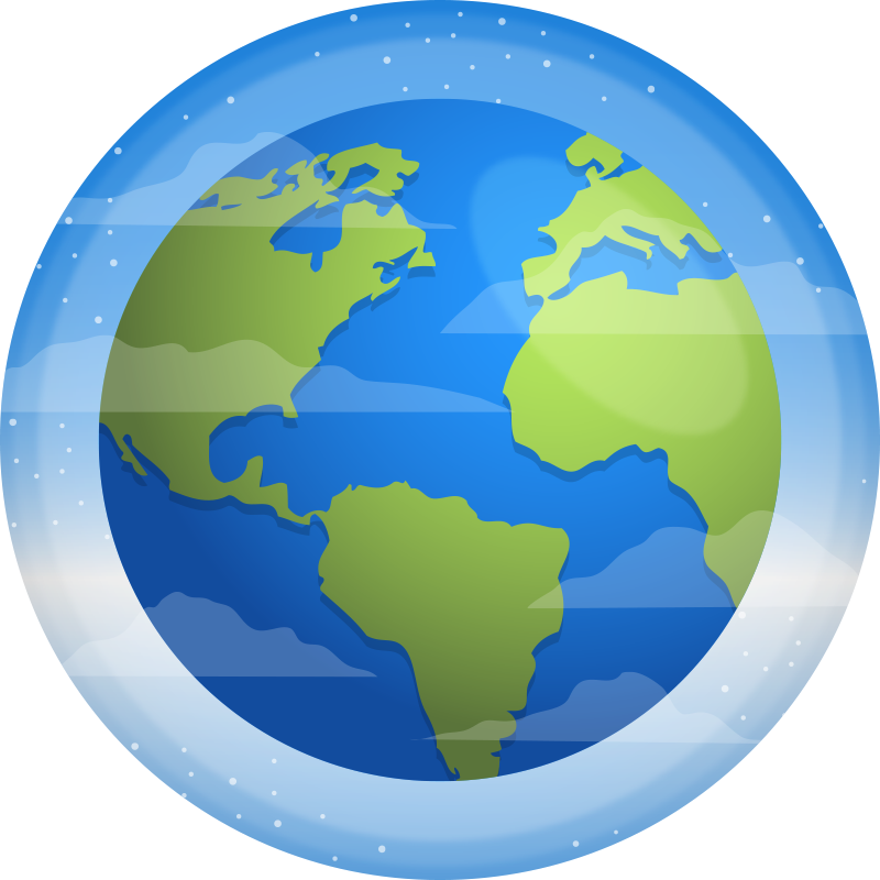 세계의 놀라운 원형 비닐 깔개 - TenStickers