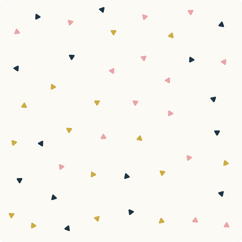 어린 이용 비닐 카펫 기하학적 색종이 - TenStickers