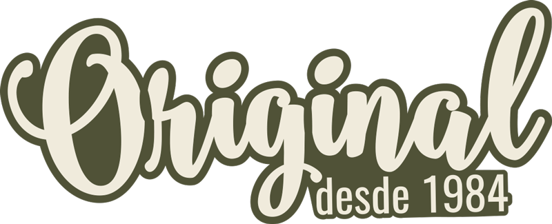 문구와 함께 비닐 양탄자 1984년 이후 원본 - TenStickers