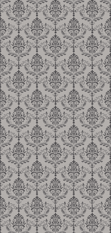 비닐 카펫 정리 우아한 식물의 뮤즈 - TenStickers